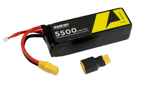 LiPo Battery 4S 14,8V 5500mAh 50C XT90