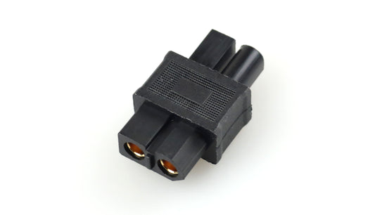 Adapter XT60 Socket To Tamiya Connector, Kompakt, Black