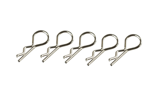 Karosseriesplinte 1:8 & 1:5 Silver, 10 Stück