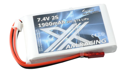 ATX LiPo Battery 2S 7,4V 1900mAh 20C BEC