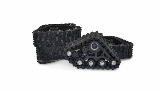 Kettenfahrwerk With Dämpfungssystem Black, 4 Stück