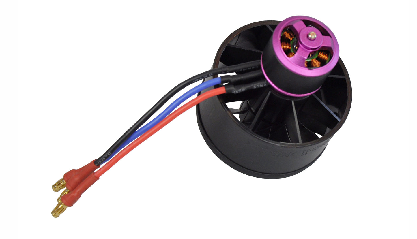 11 Blatt Impeller 55mm With 4900KV Brushless Motor
