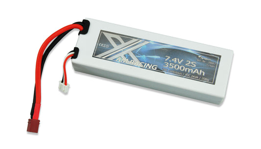 LiPo Battery 2S 7,4V 3500mAh 20C Hardcase, DEANS