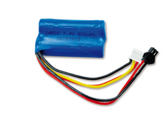 Li-Ion Battery 2S 7,4V 800mAh HBX-Connector