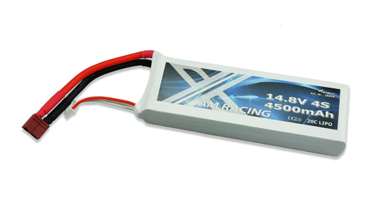 LiPo Battery 4S 14,8V 4500mAh 20C Softcase, DEANS