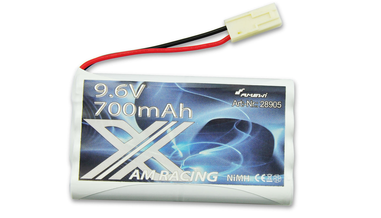 NiMH Battery 9,6V 700mAh Mini-Tamiya Connector