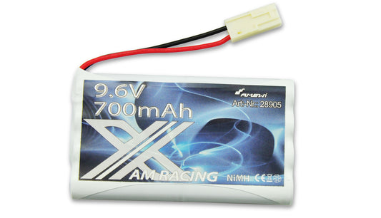 NiMH Battery 9,6V 700mAh Mini-Tamiya Connector