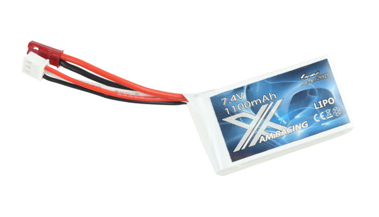 LiPo Battery 2S 7,4V 1100mAh, BEC-Connector