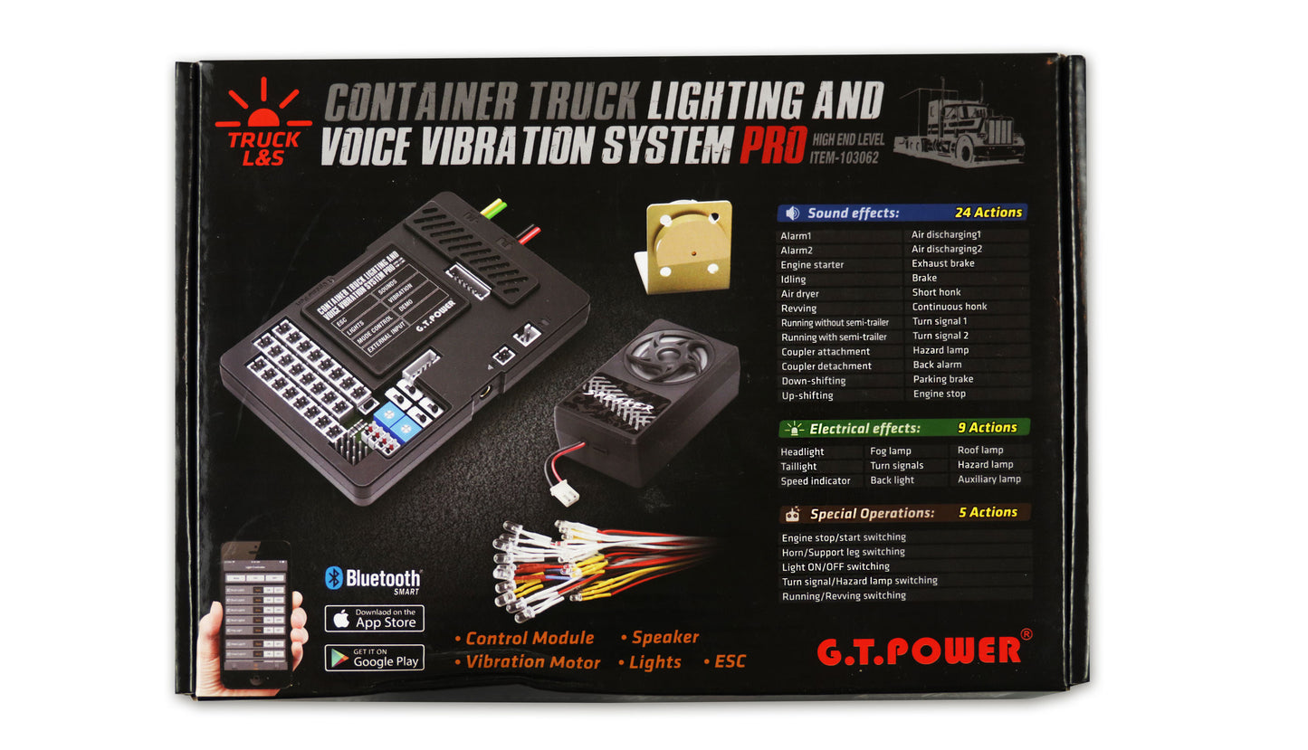 Truck Lighting And Sound-Vibrationssystem PRO