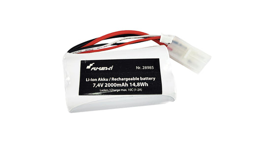 Li-Ion Battery 2S 7,4V 2000mAh Tamiya-Connector