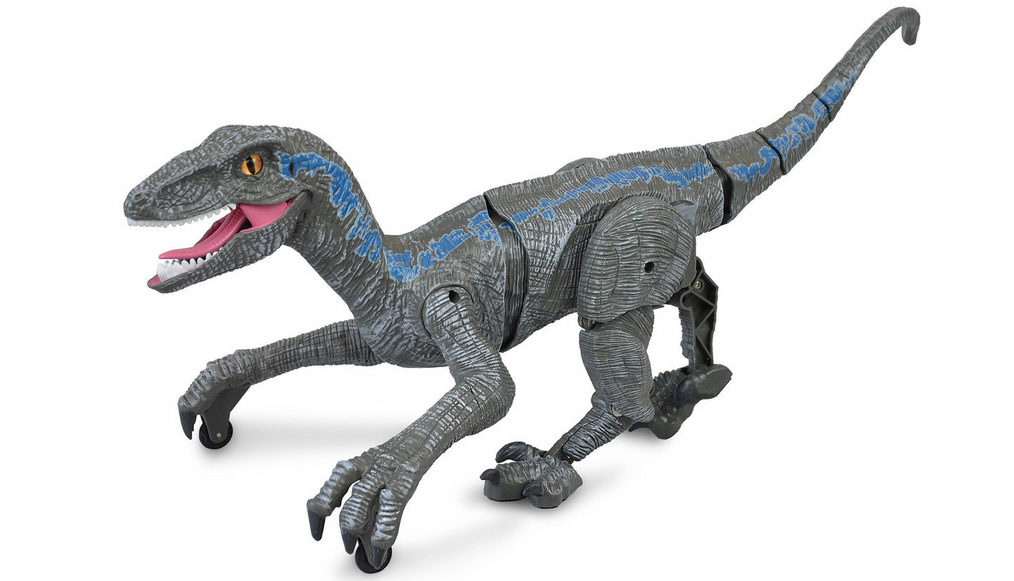 Velociraptor RC Dinosaurier 45cm, RTR Gray