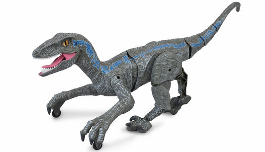 Velociraptor RC Dinosaurier 45cm, RTR Gray