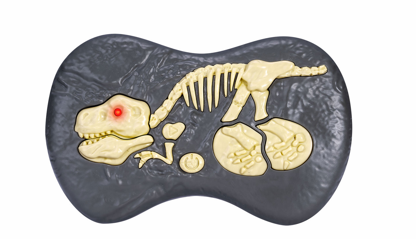 Velociraptor RC Dinosaurier 45cm, RTR Gray
