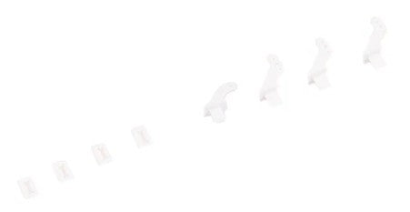 500mm PA-18 Control Horn Set