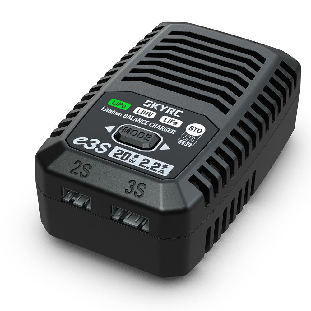 e3s AC Charger (LiPo 2-3S - 20W)