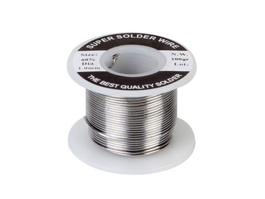 SOLDER Sn 60% Pb 40% - 1 mm 100 g
