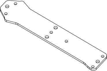 DISC.. Upper Deck Front for Mad Monster 1/6