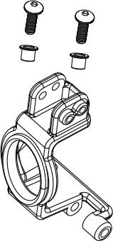 DISC.. C Hub Unit (Rr) for Mad Monster 1/6