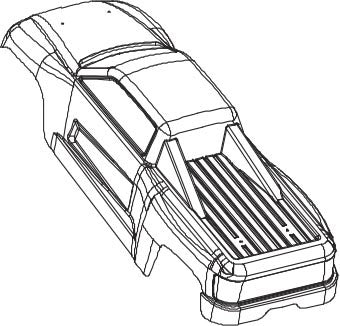 DISC.. Body for Mad Monster 1/6