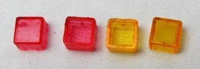 Rear light cover 4 unit/kit