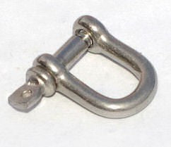 Small metal shackles