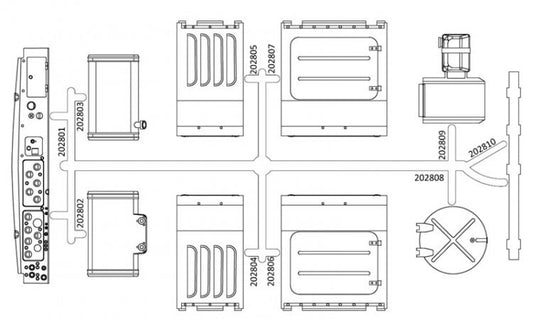 Cab cover accessories (BC8)