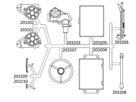 Cab simulation parts (BC8)