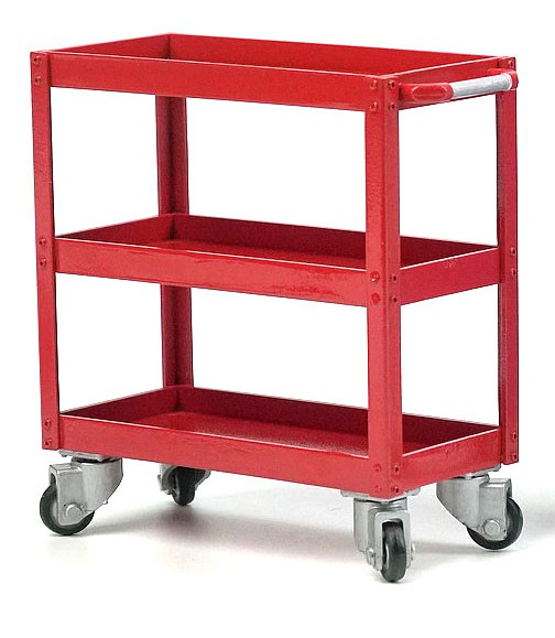 Three-layer tool cart