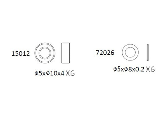 AT4 Transfer case bearing accessories