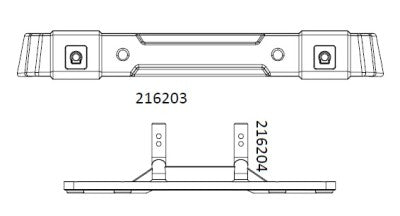 JT4 rear bumper assembly