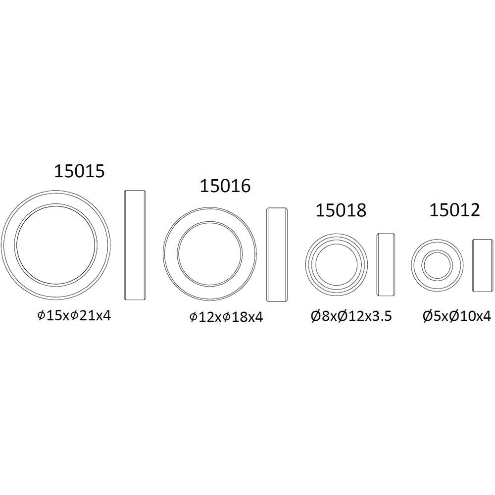 EMOX - axle bearing assembly