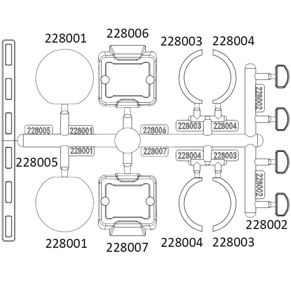EMOX - Car transparent lamp (BAG R)