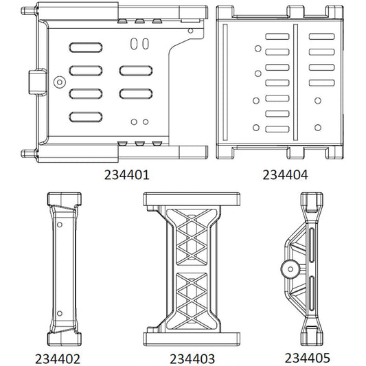 EMOX3 :  crossbeam accessory kit 1