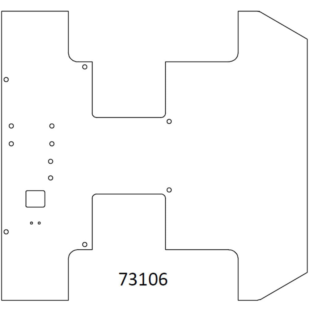 EMOX3 :  cargo hopper decorative aluminum sheet