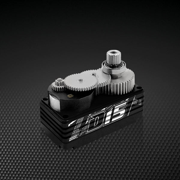 Power D15 Low Profile DRIFT Programmable (0.085s/18.0kg/8.4V) Coreless Servo (Purple)
