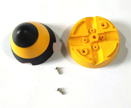 750mm P-51D Mustang - spinner yellow