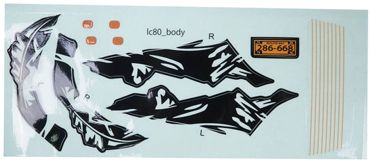 DISC.. 1/18 Patriot : decal Sheet