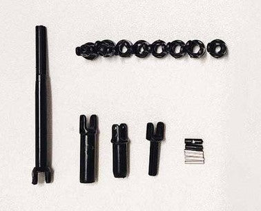 DISC.. 1/18 Glacier : transmission shaft full set glacier version