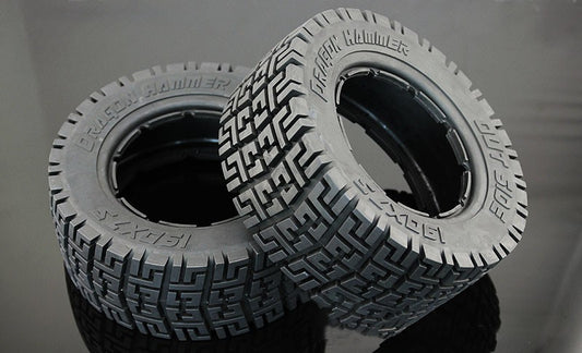 DISC.. 195mm tyre 1 (1) for Dragon Hammer v2