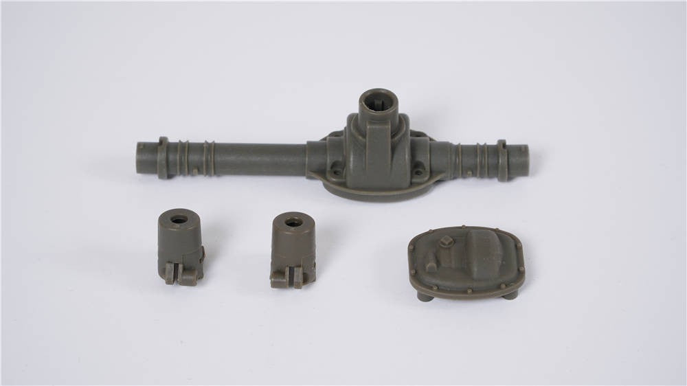 1/12 1941 Willys MB - REAR AXLE PLASTIC PARTS