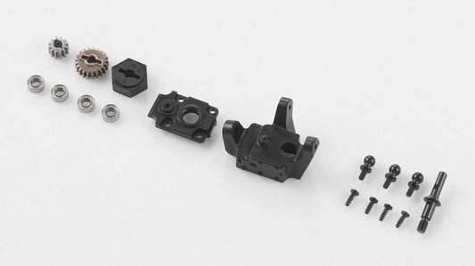 1/12 Hummer H1 - Front left / rear right portal axle