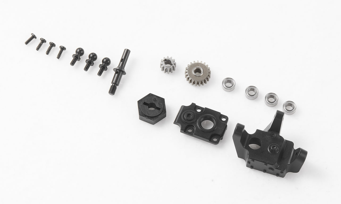 1/12 Hummer H1 - Front right / rear left portal axle