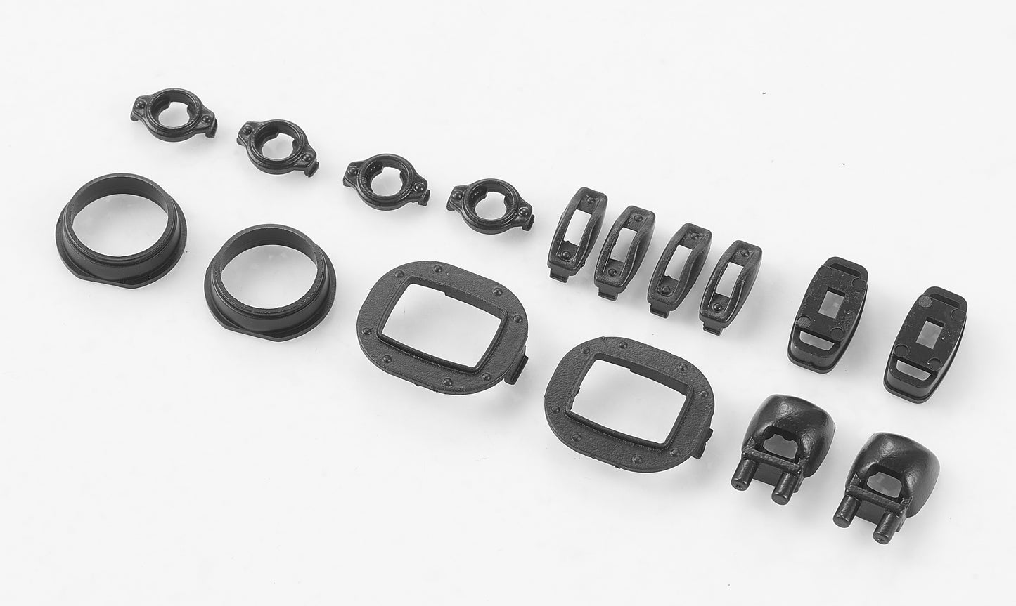 1/12 Hummer H1 - Light cup set (black)