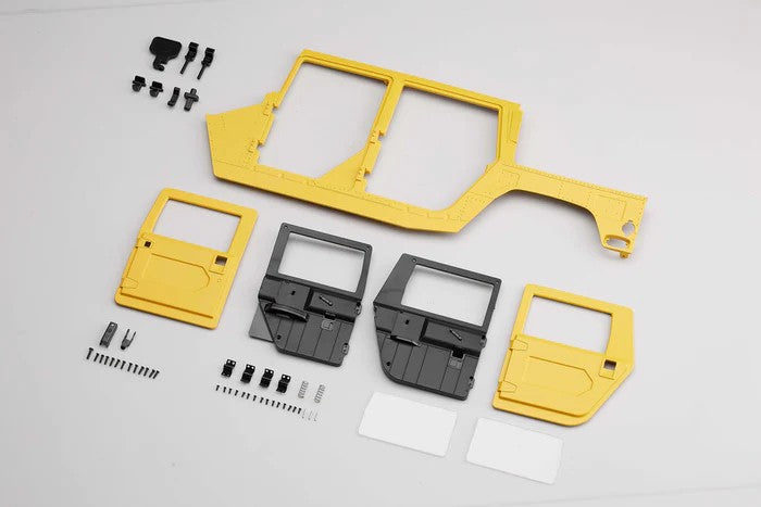 1/12 Hummer H1 - Left door set (yellow)