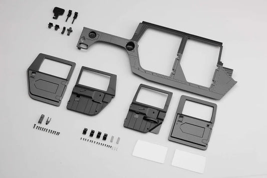 1/12 Hummer H1 - Right door set (black)