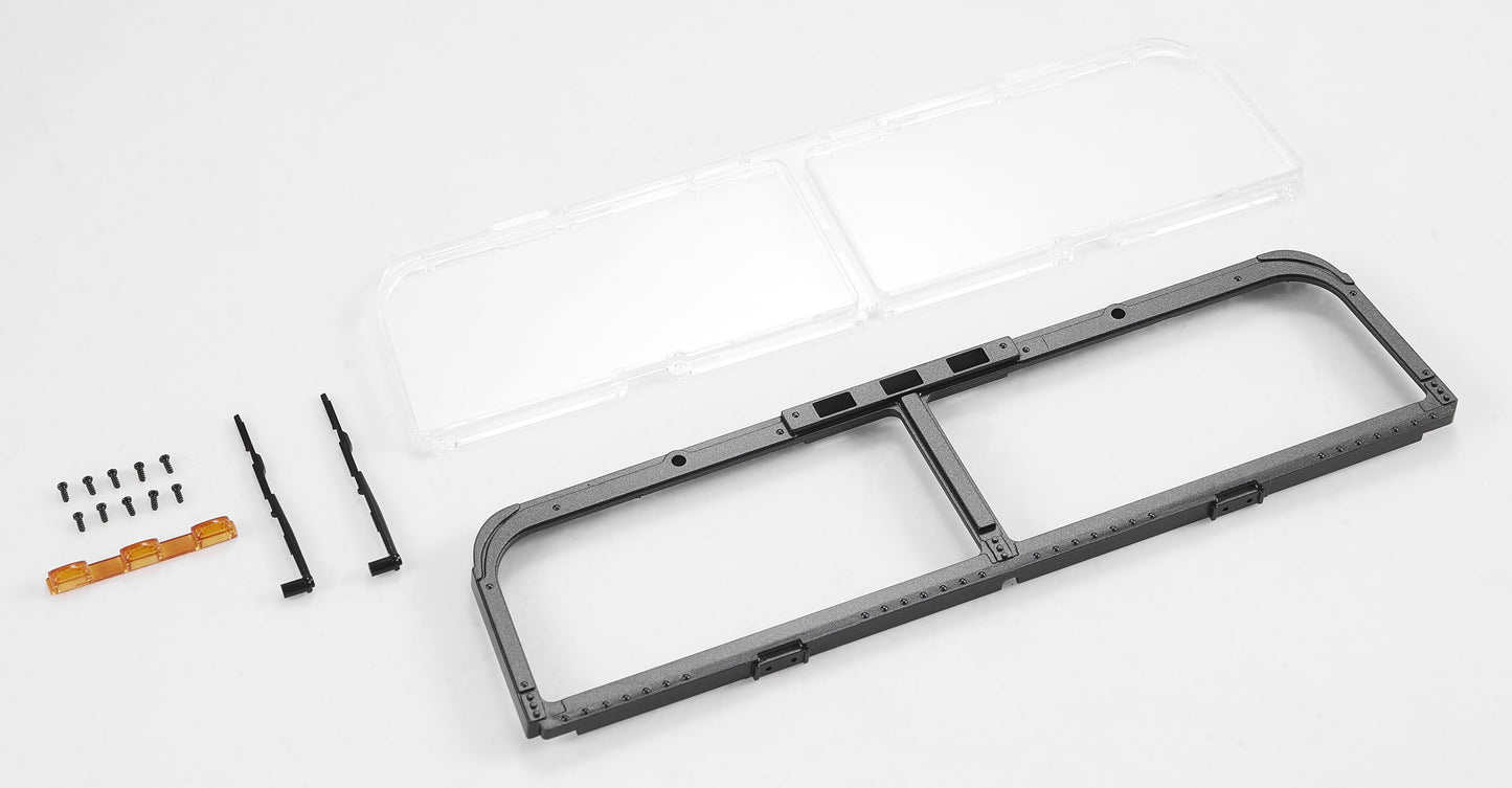 1/12 Hummer H1 - Front window frame (black)