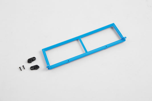 1/12 Land rover - window frame blue painted