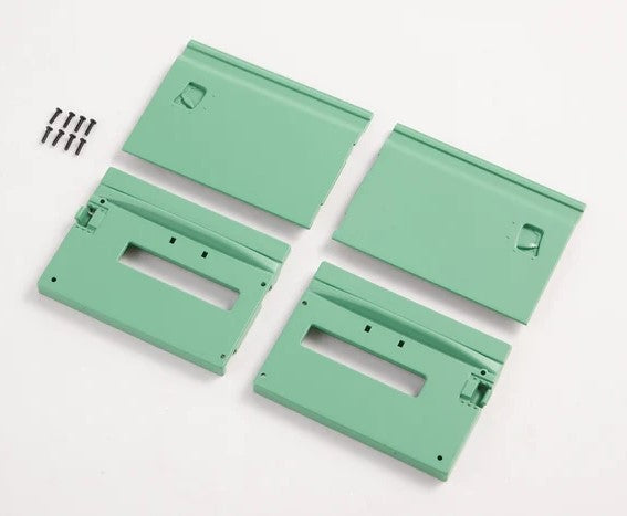 1/12 Land rover - door set green painted