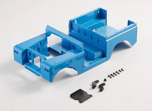 1/12 Land rover - car body blue painted