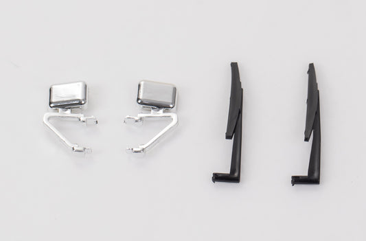1/18 Toyota Hilux - Rearview mirror and wiper